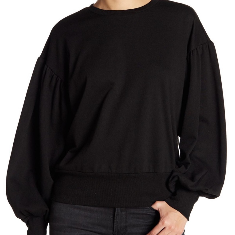 Romeo and Juliet puff sleeve sweatshirt